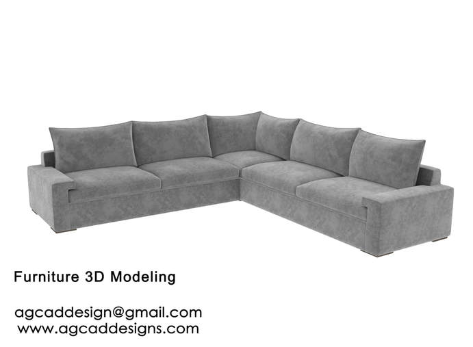 Interior design 3D Furniture modeling services in the USA