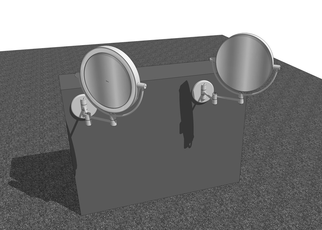 Bath mirror 3D model download