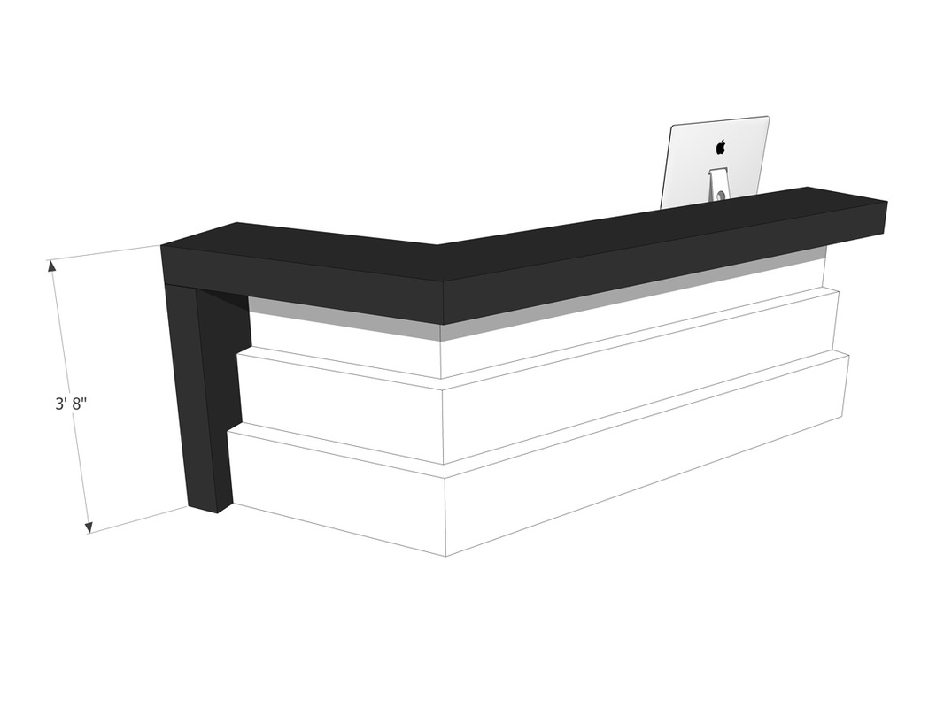 Free Sales Counter 3D Model