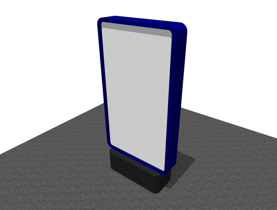 Exhibit Fixture display Free 3D SketchUp Model