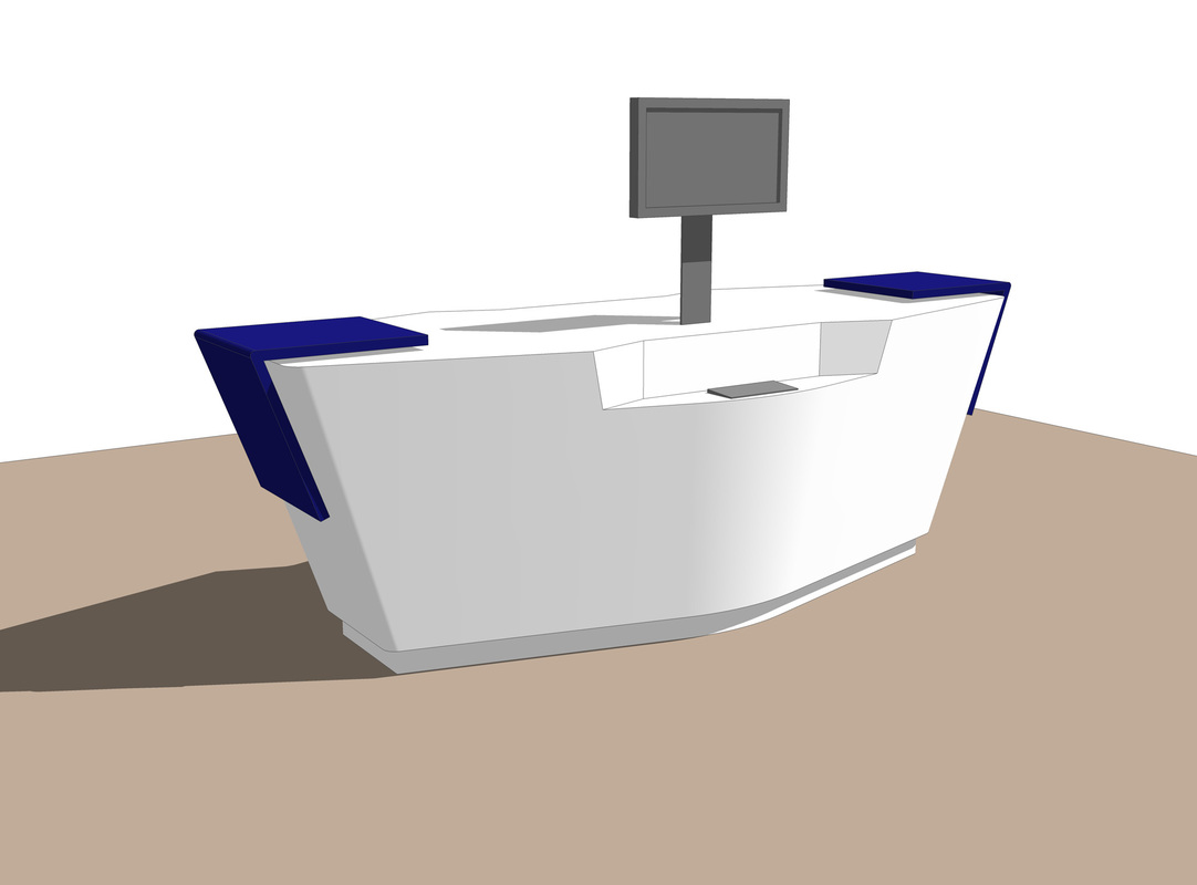 Exhibit Fixture display Free 3D SketchUp Model