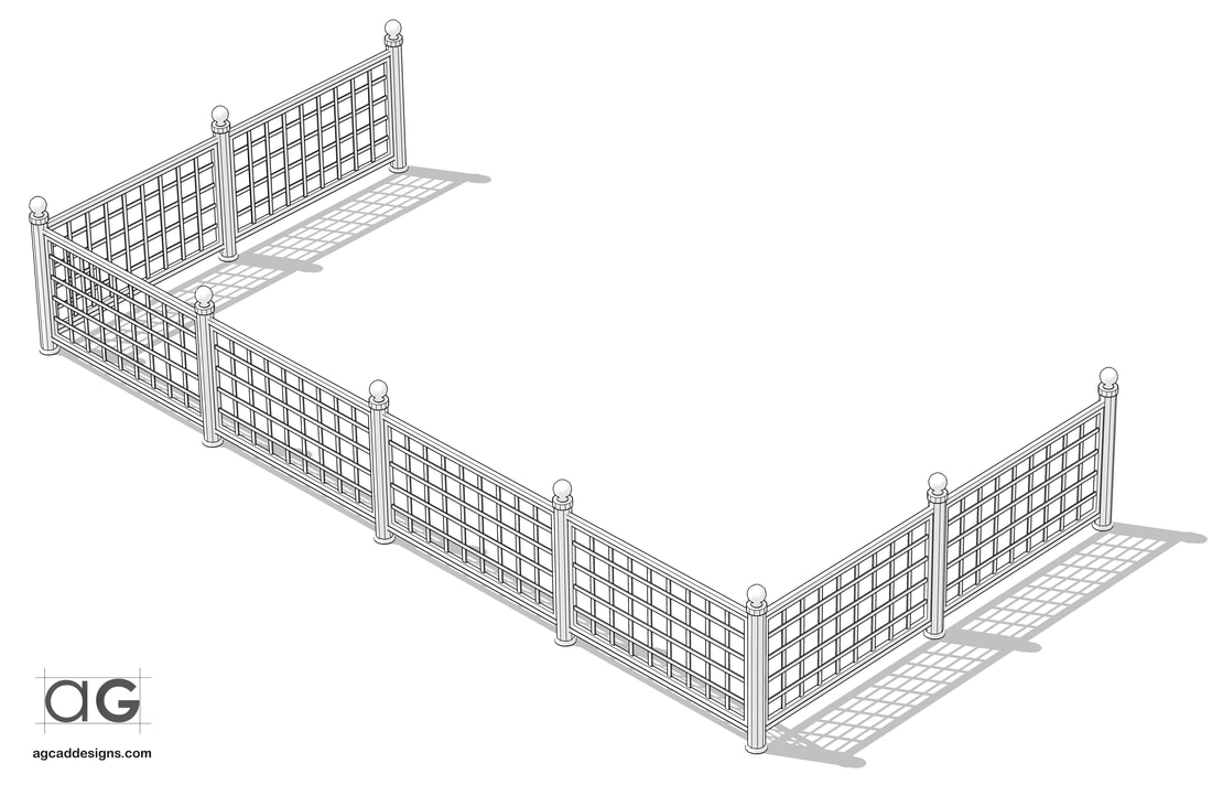 architectural Custom exterior railing shop drawing interior design concept rendering design service washington