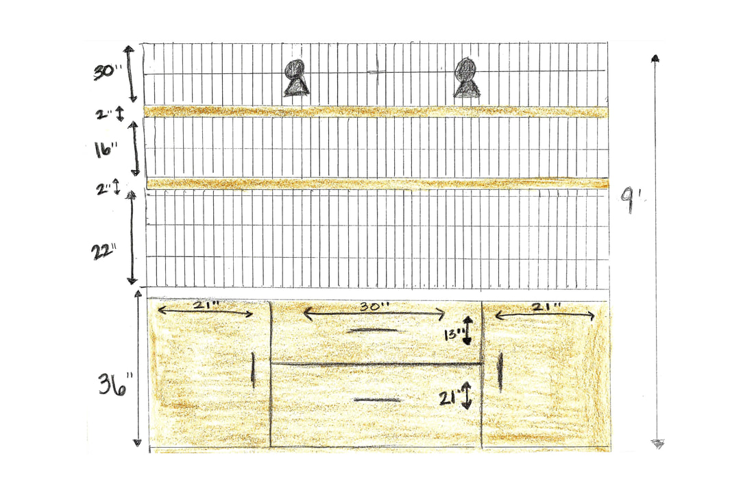 Bar Sample elevation Sketch by Client