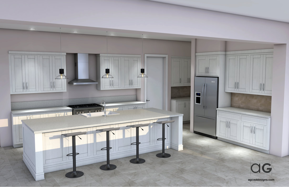 Best Interior Kitchen Rendering design service