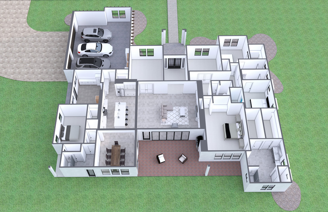 New Home Builder_Real Estate_Marketing_Architectural 3D Modeling Floor Plan Service company in Texas USA
