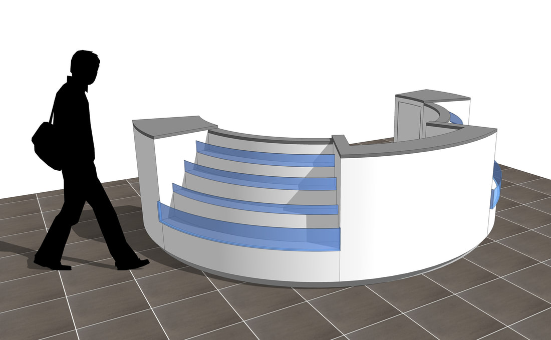 custom retail store design service 3D concepts