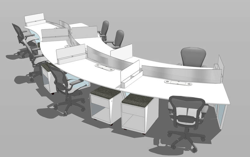 custom shop drawing services furniture_retail displays 3d model_renderings_CAD casework