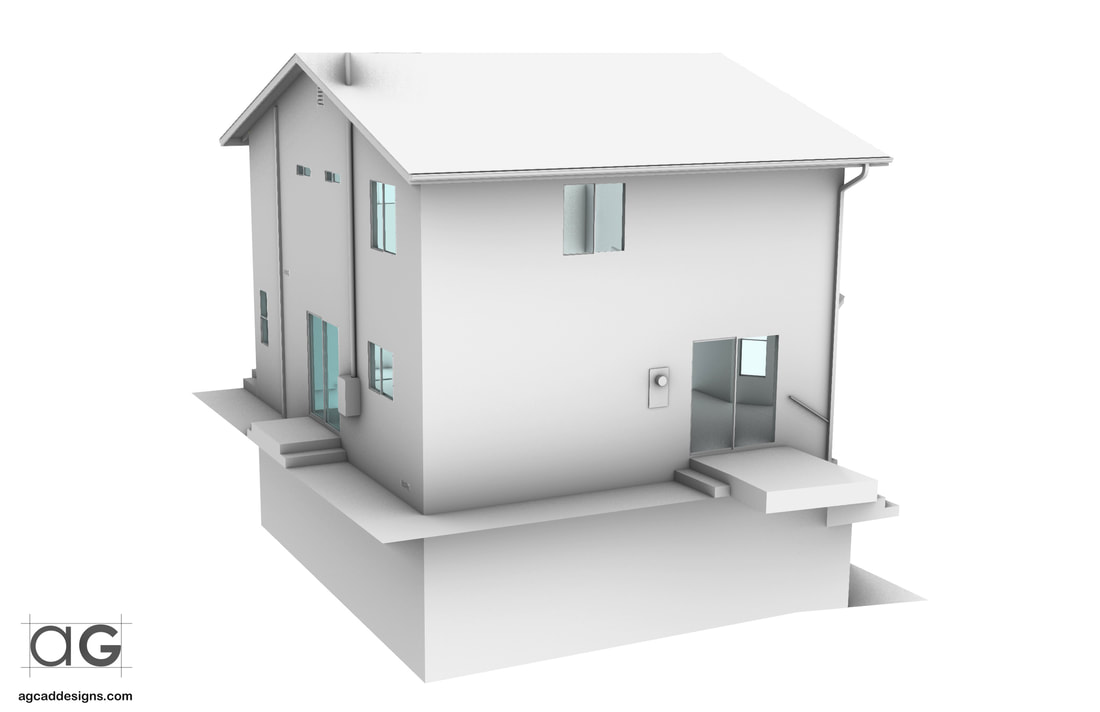 existing site measuring as-builts 3d modeling CAD drafting services