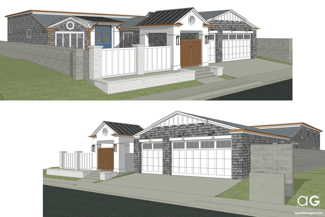 exterior beach home architectural 3d visualization services near me