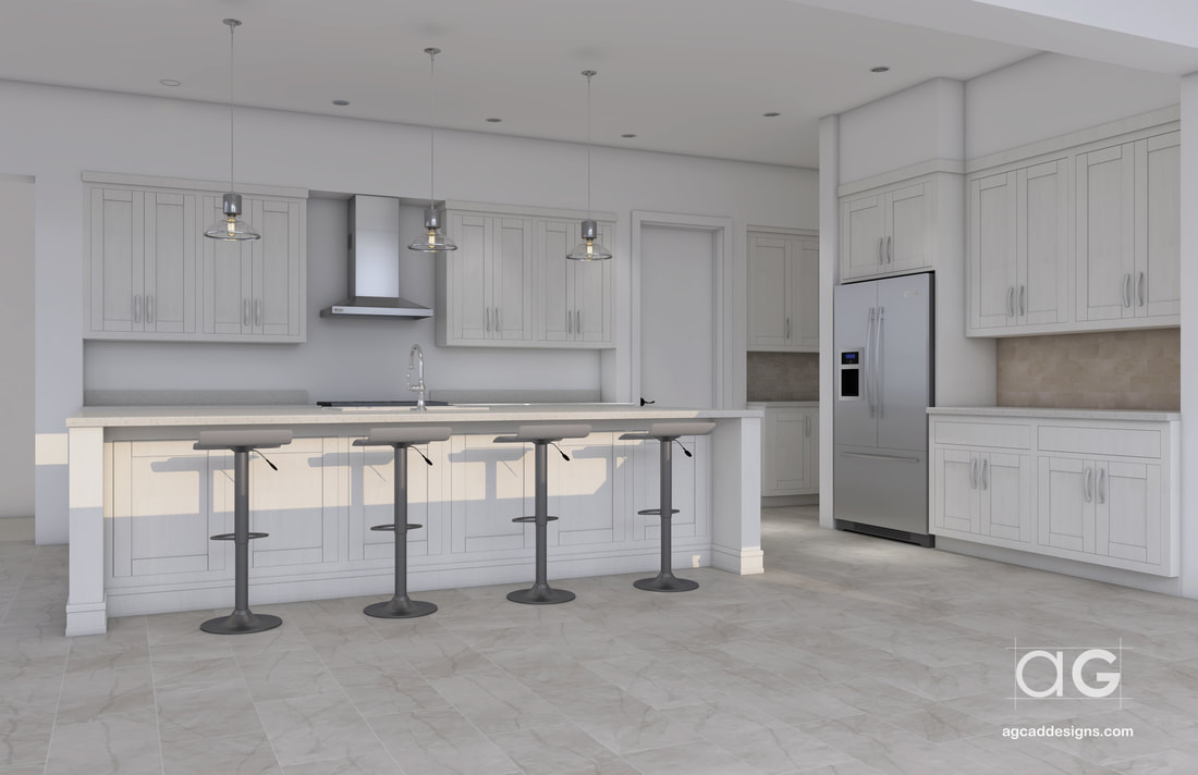 interior kitchen design concept service california
