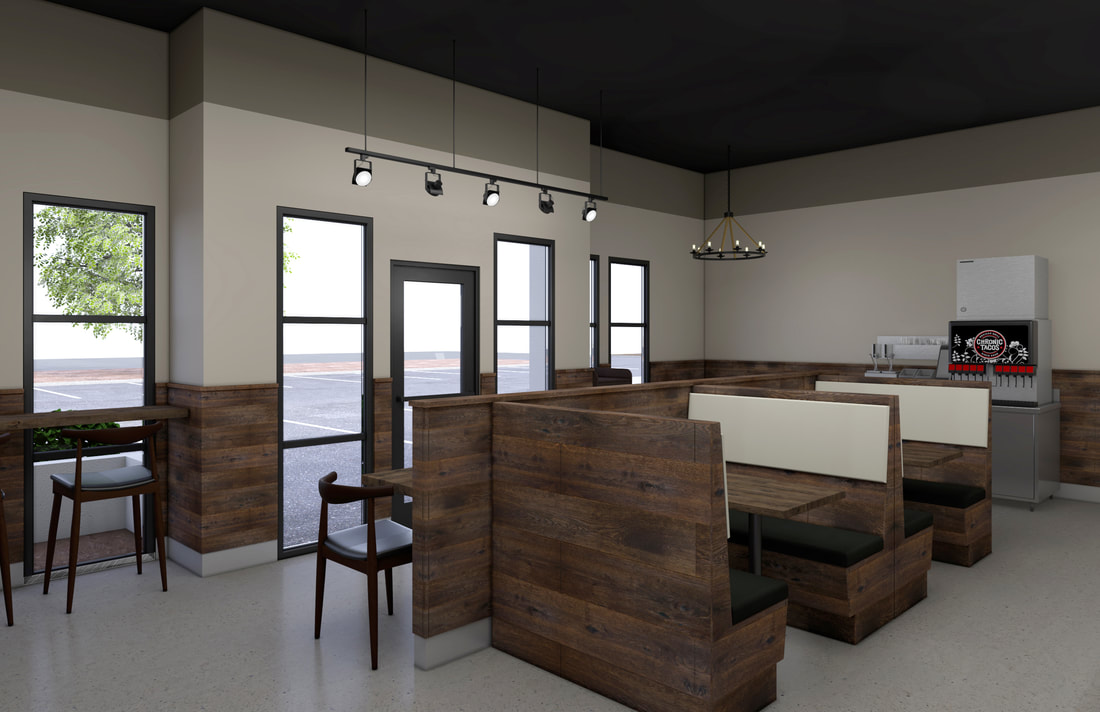 professional Resturant Interior Design architectural rendering services engineer cad drawings in Colorado