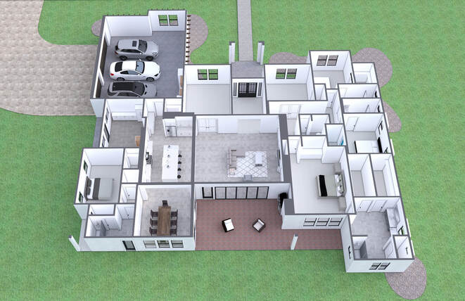 New Home Builder_Real Estate_Marketing Architectural 3D Floor Plan Service Cost Price Fee in California_Florida_Texas_Washington_Utah