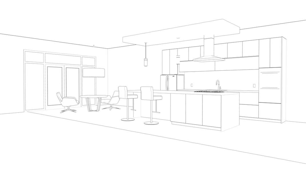 Concept kitchen Interior design services US