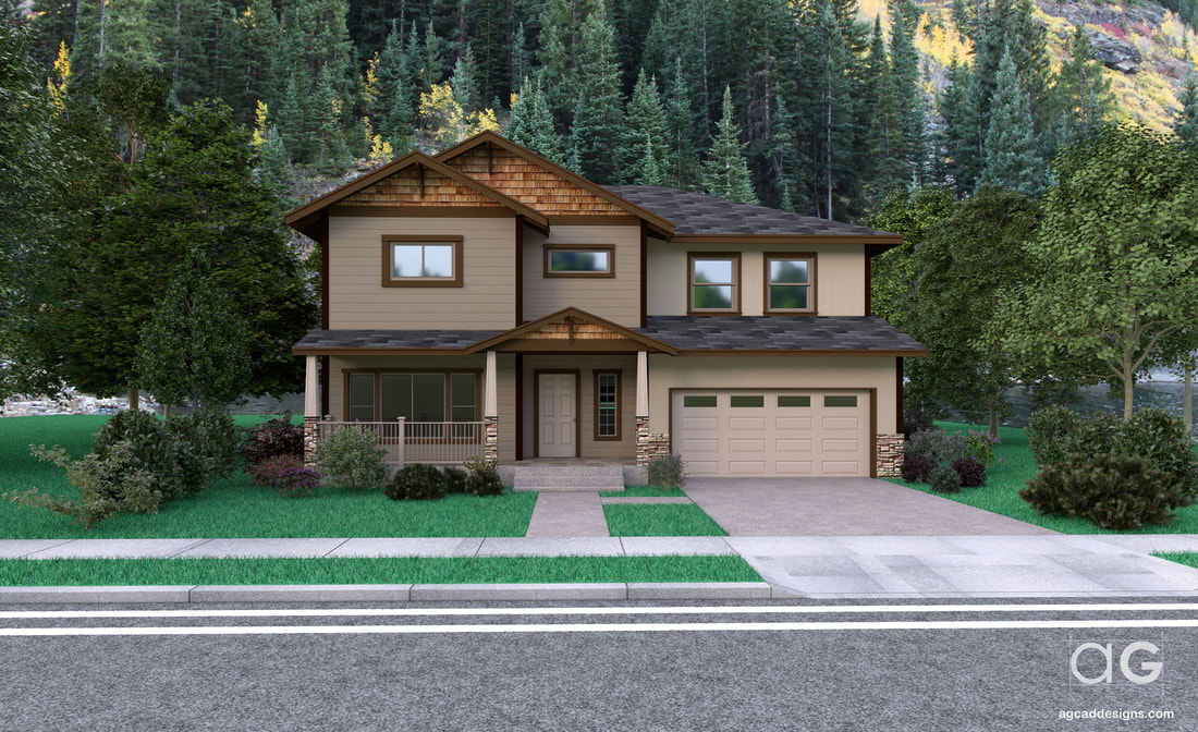 Residential 3D Rendering HOA House rendering service Colorado