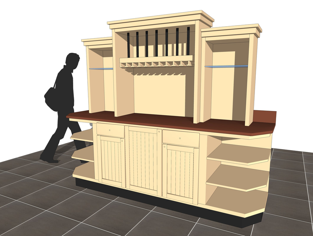 custom restaurant design service 3D concepts USA